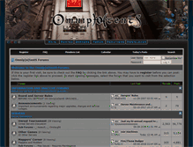 Tablet Screenshot of forum.omnipotents.com